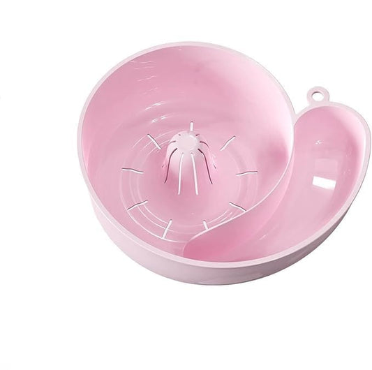 Snail-Shaped Automatic Vegetable & Fruit Washing Basket | 2-in-1 Rotating Wash & Drain Bowl (Water-Powered, Hands-Free)