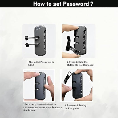 Anti-Theft Waterproof Crossbody Sling Bag for Men & Women | USB Charging | Password Lock | Travel Chest Backpack