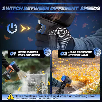 Wooba 48V Cordless Air Blower | Portable Turbo Jet with Brushless Motor